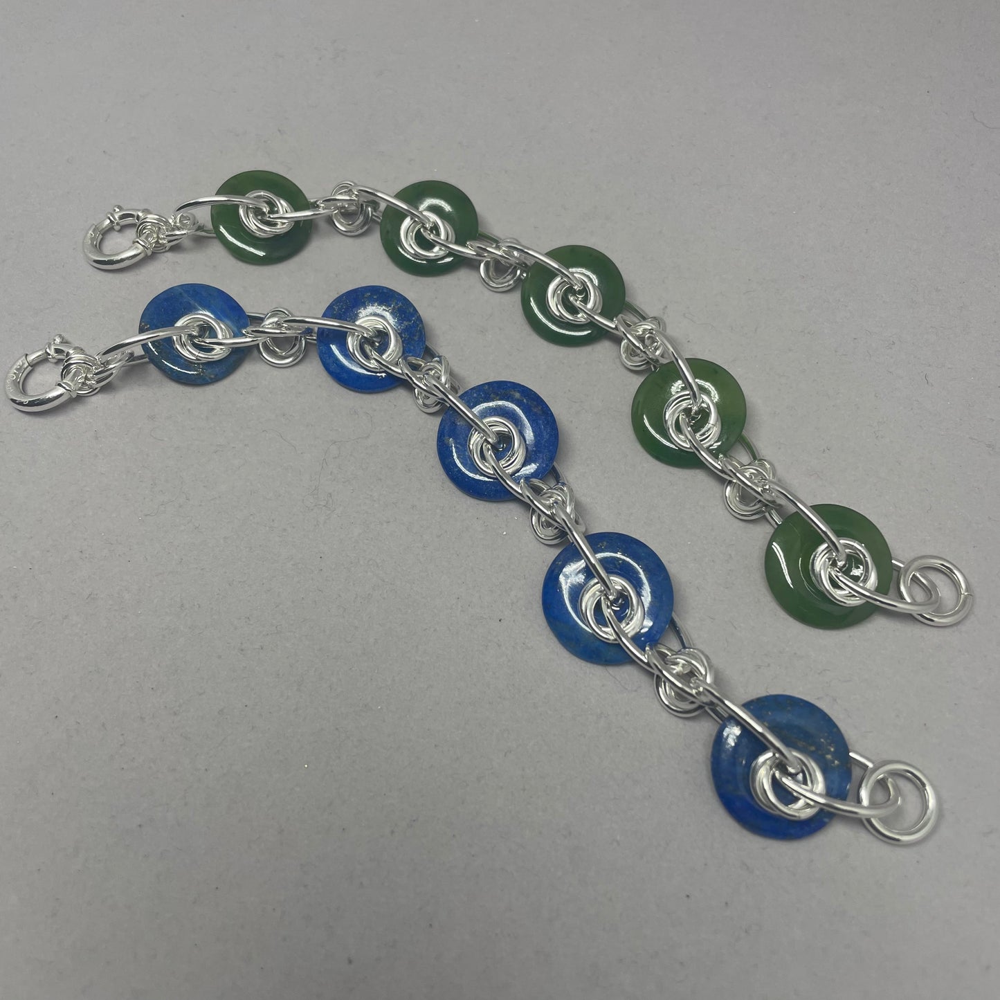 Lapis Lazuli Donut Bracelet