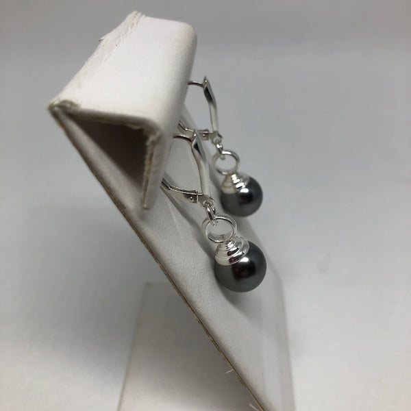 Jackie O Pearl Drop Earrings