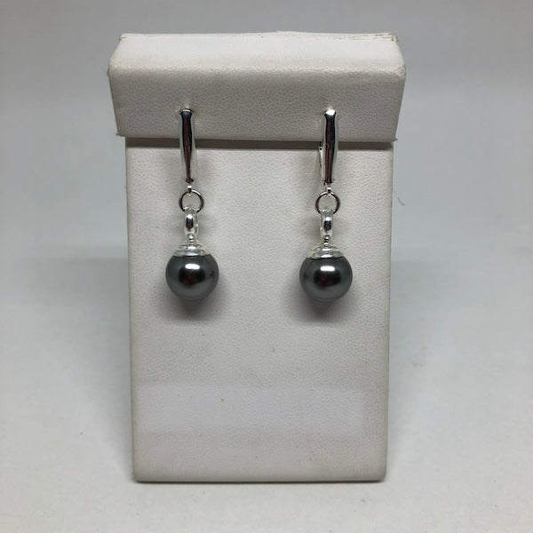 Jackie O Pearl Drop Earrings