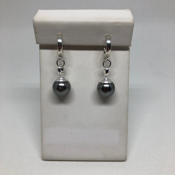 Jackie O Pearl Drop Earrings