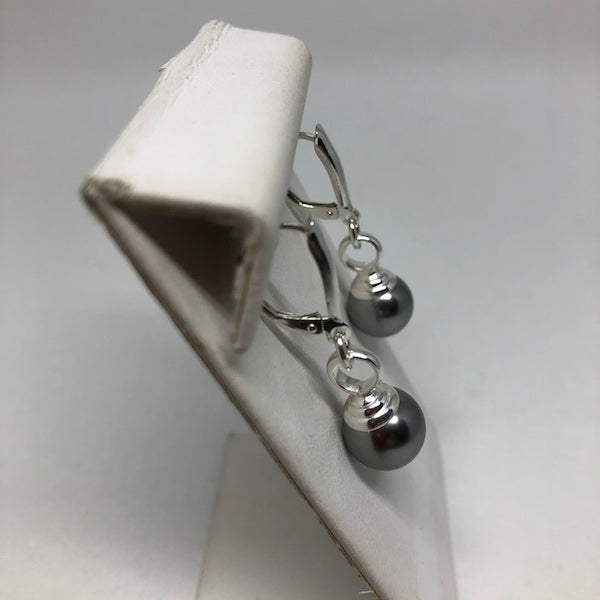 Jackie O Pearl Drop Earrings