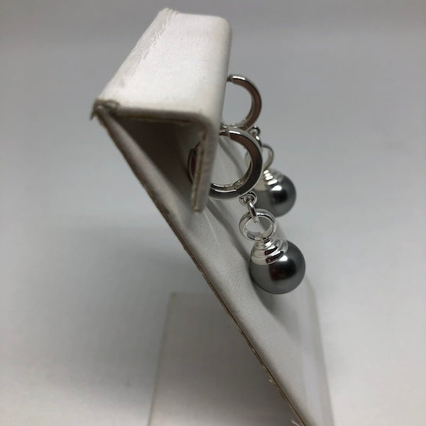 Jackie O Pearl Drop Earrings