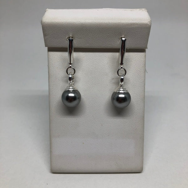 Jackie O Pearl Drop Earrings