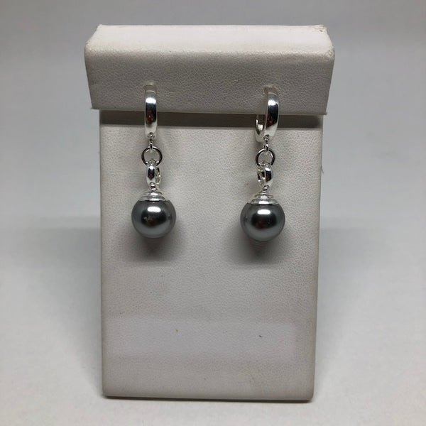 Jackie O Pearl Drop Earrings