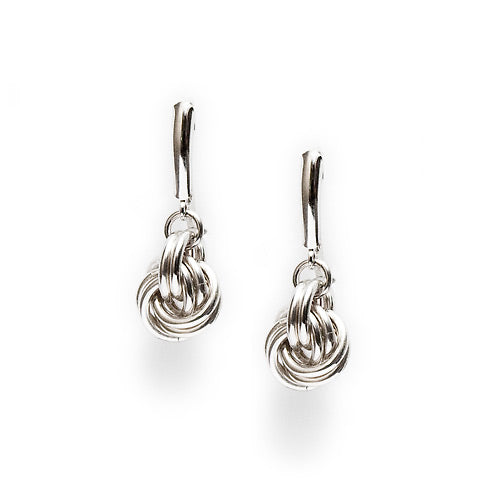 Love deals knot earrings