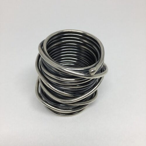 Scarf Ring - Sterling/Medium