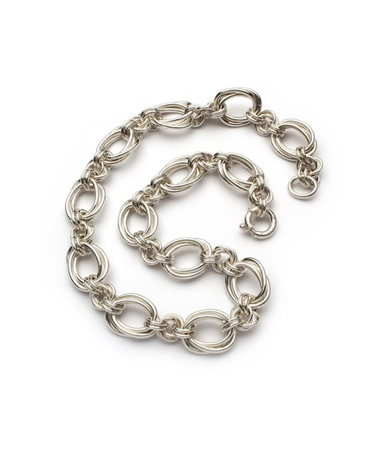 Oval Love Knot Necklace