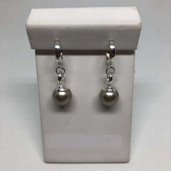 Jackie O Pearl Drop Earrings