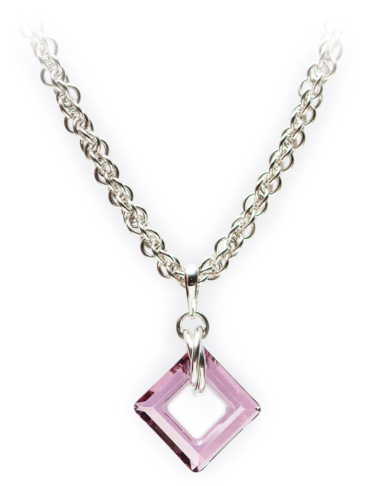 Wow Squared Medium Pendant