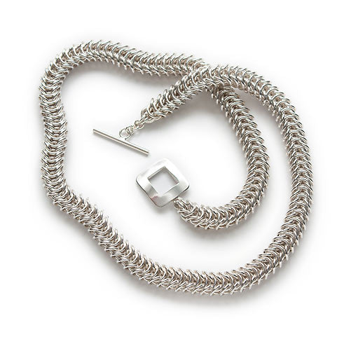 Square Link Necklace