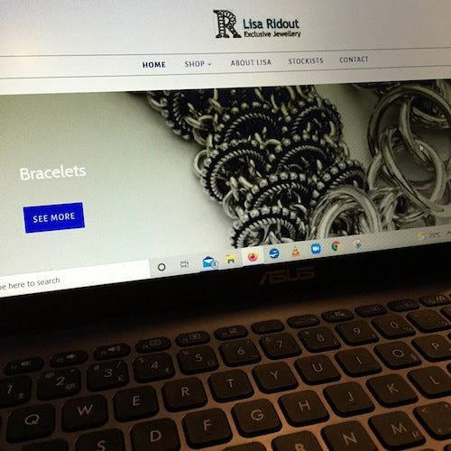 New Website, Same Great Jewellery – Lisa Ridout Exclusive Jewellery