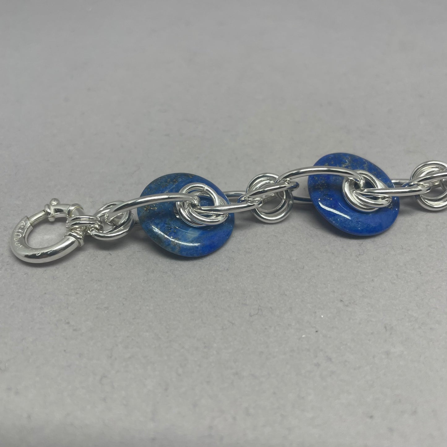 Lapis Lazuli Donut Bracelet