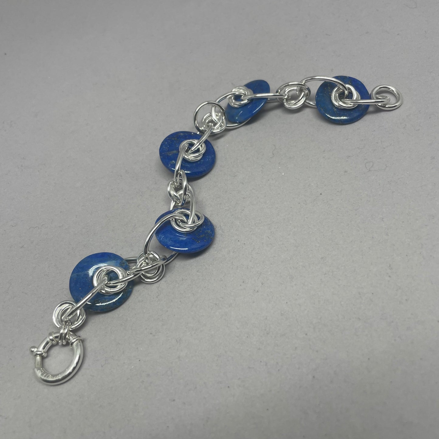 Lapis Lazuli Donut Bracelet