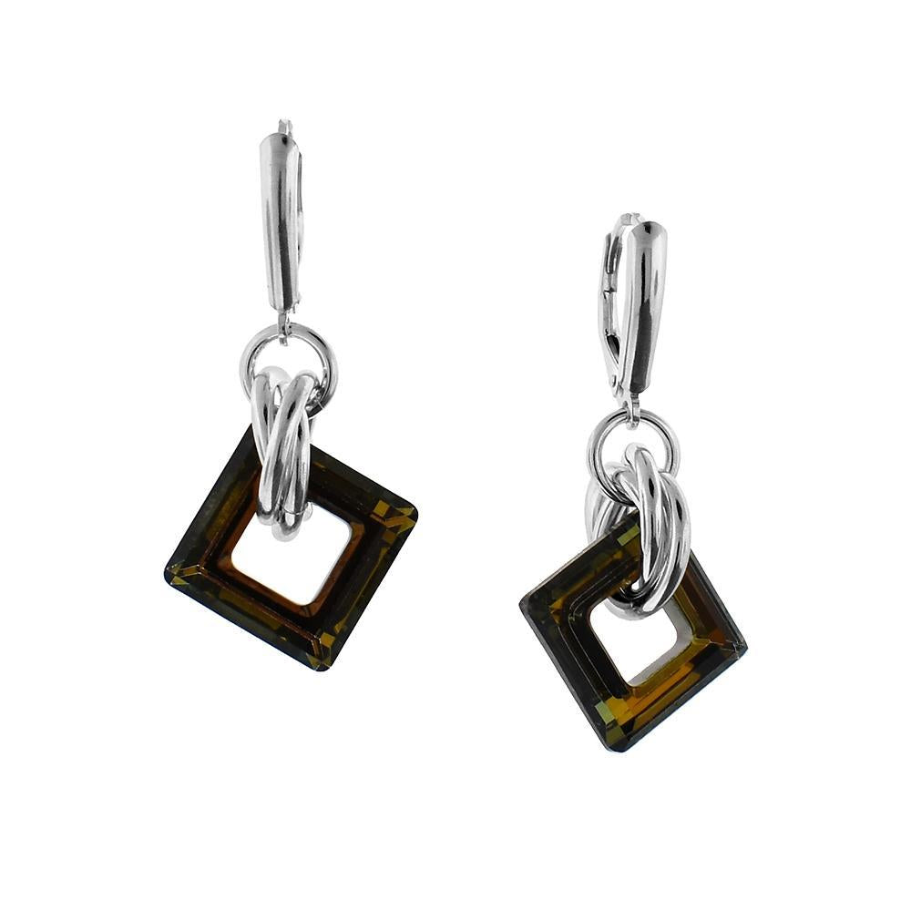 Wow Squared Small Earrings